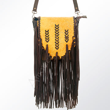 American Darling Cross Body Hair On Genuine Leather Western Women Bag Handbag Purse | Crossbody for Cute